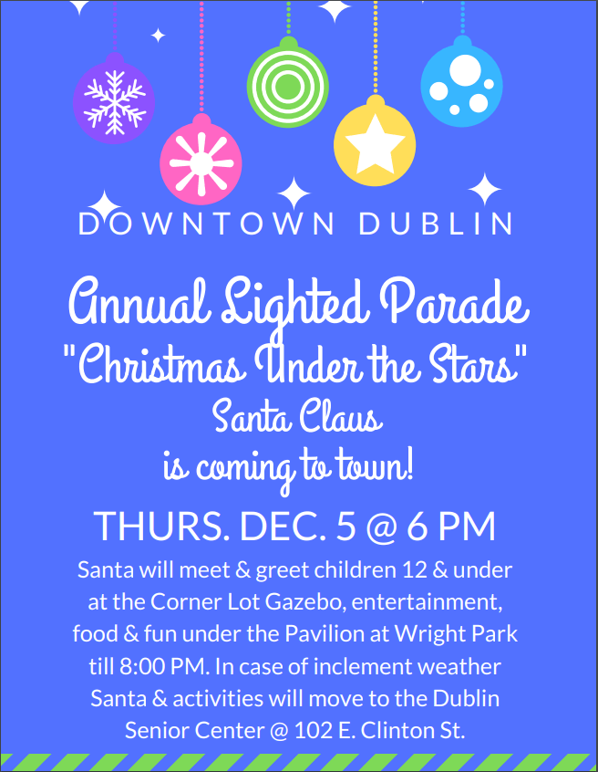 Dublin, TX Annual Lighted Christmas Parade